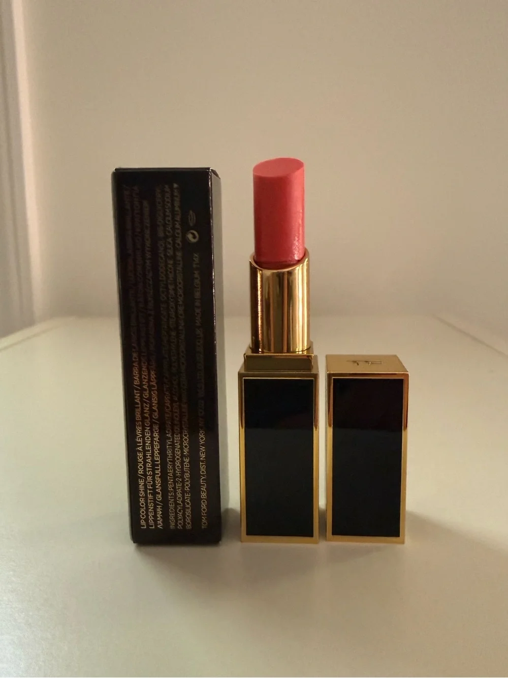 Tom Ford Lip Color Shine 09 Insidious 0.12 oz/3.5g NIB Full Size